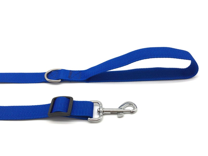 MANDAO 10FT Adjustable Dog Leash, Nylon Dog Leashes for Medium Large Dogs (Blue) - Image 4